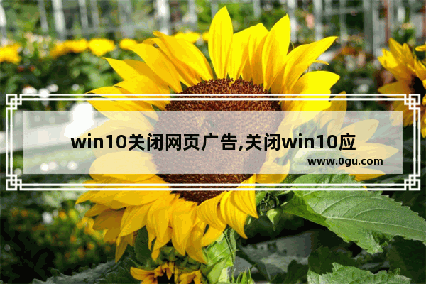 win10关闭网页广告,关闭win10应用商店自动更新