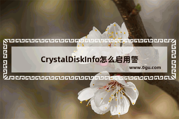 CrystalDiskInfo怎么启用警告邮件