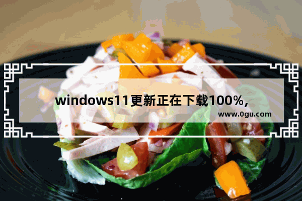 windows11更新正在下载100%,win10更新正在下载100%