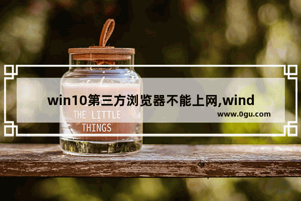 win10第三方浏览器不能上网,windows10浏览器无法打开网页