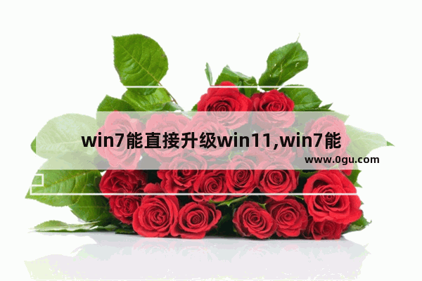 win7能直接升级win11,win7能直接升级win11吗