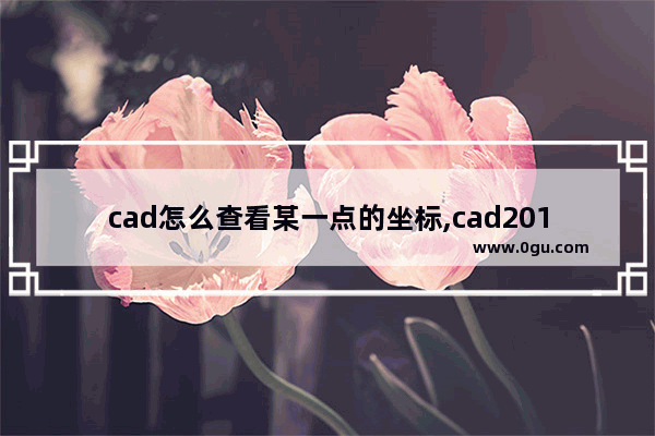 cad怎么查看某一点的坐标,cad2014怎么查看坐标