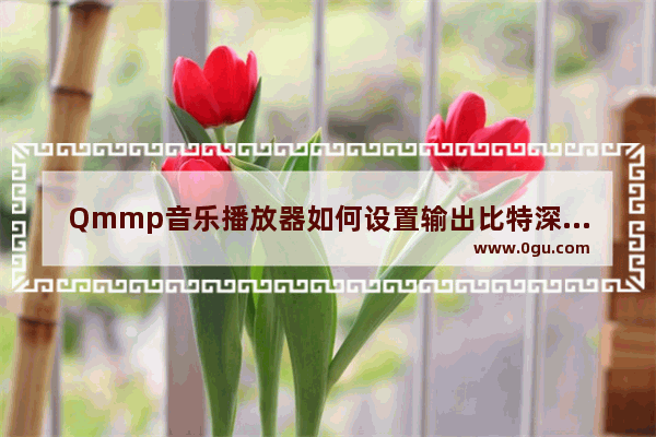 Qmmp音乐播放器如何设置输出比特深度大小 Qmmp音乐播放器设置输出比特深度大小的方法