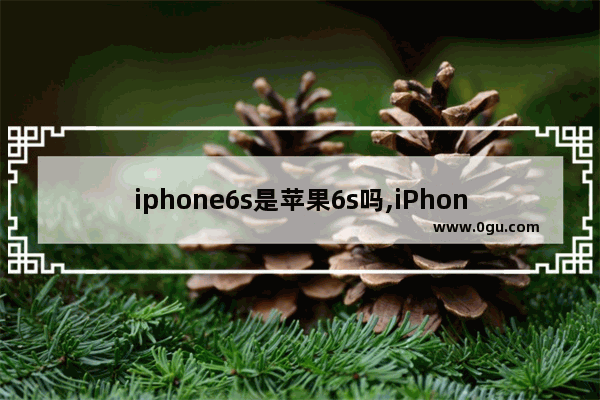 iphone6s是苹果6s吗,iPhone6plus和iPhone6s