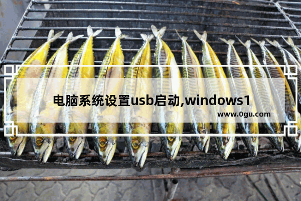 电脑系统设置usb启动,windows10怎么usb启动