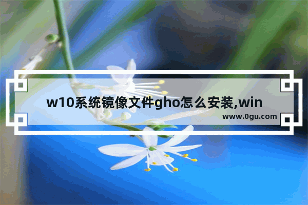 w10系统镜像文件gho怎么安装,windows10镜像gho文件下载 1