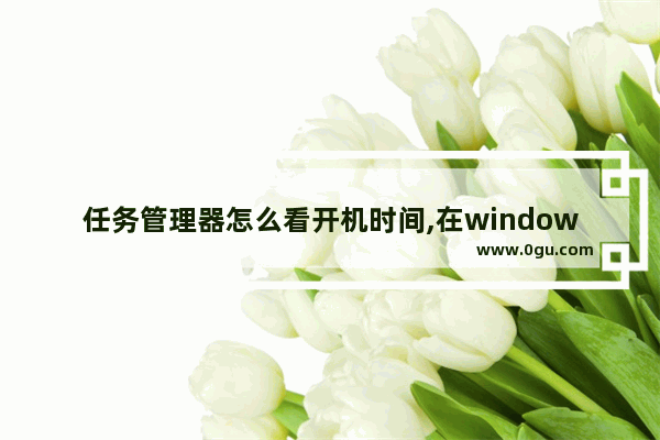 任务管理器怎么看开机时间,在windows7中,使用任务管理器可以查看