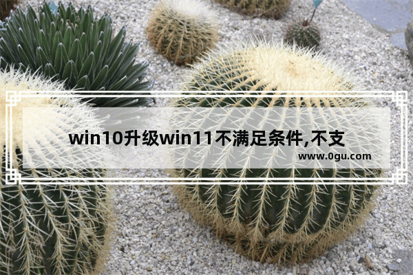 win10升级win11不满足条件,不支持升级windows11