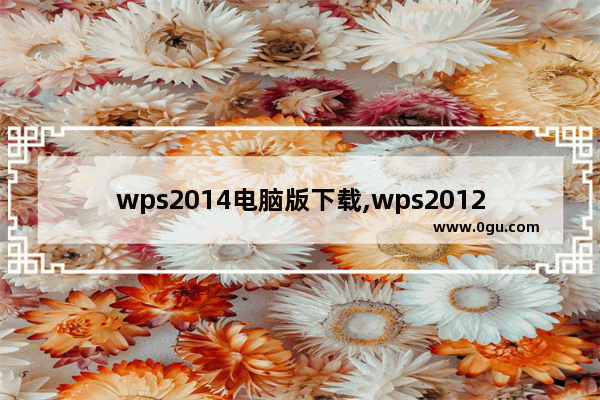 wps2014电脑版下载,wps2012官方免费版