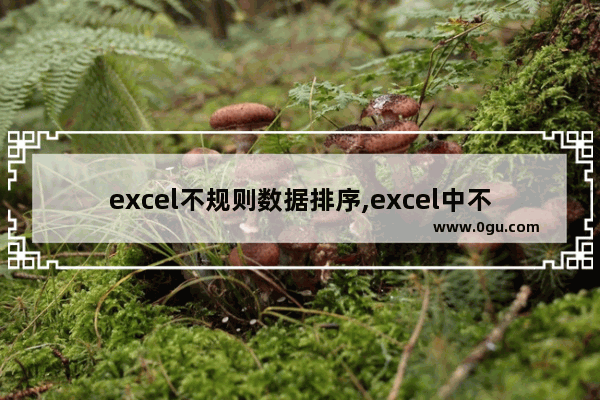 excel不规则数据排序,excel中不规范日期的排序