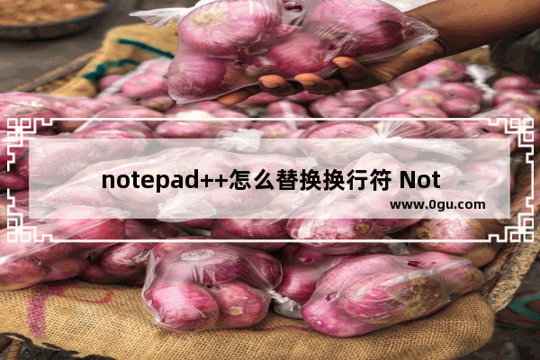 notepad++怎么替换换行符 Notepad++替换换行符的方法