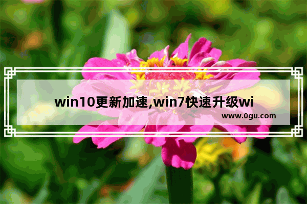 win10更新加速,win7快速升级win10