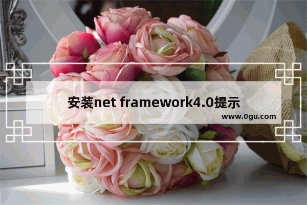 安装net framework4.0提示安装是系统已有,安装软件提示.net framework 3.5