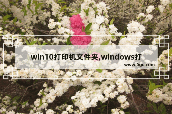 win10打印机文件夹,windows打印文件夹