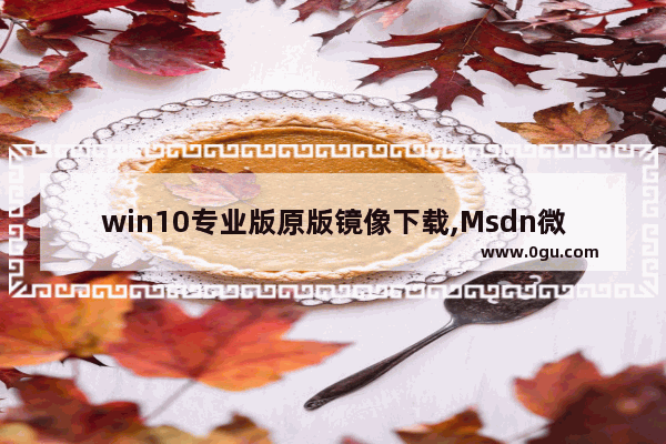 win10专业版原版镜像下载,Msdn微软原版Win10镜像