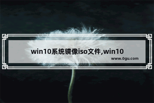 win10系统镜像iso文件,win10 iso镜像文件