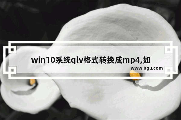 win10系统qlv格式转换成mp4,如何将mkv格式转换成mp4格式