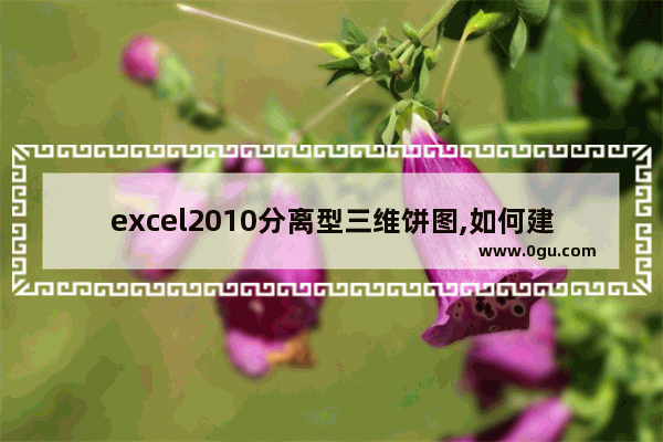 excel2010分离型三维饼图,如何建立ppt分离型饼图