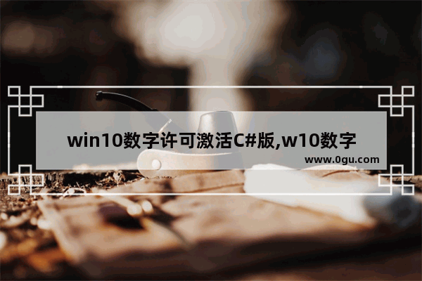 win10数字许可激活C#版,w10数字许可c版怎么使用