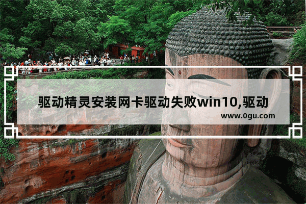 驱动精灵安装网卡驱动失败win10,驱动精灵网卡版win10