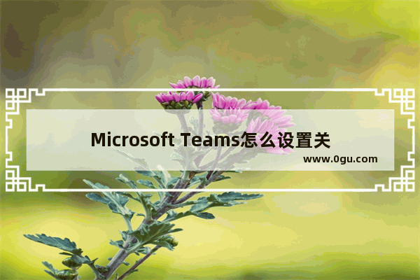 Microsoft Teams怎么设置关闭后不隐藏到托盘栏