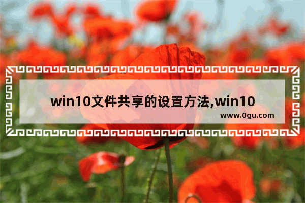 win10文件共享的设置方法,win10文件共享及权限设置的具体步骤