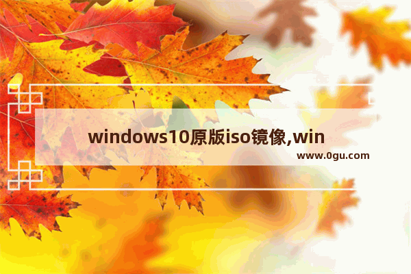 windows10原版iso镜像,win10原版系统iso