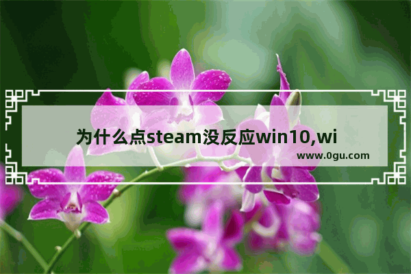 为什么点steam没反应win10,win10系统点击windows图标没反应