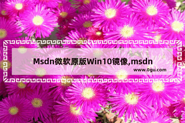 Msdn微软原版Win10镜像,msdnwin10镜像安装