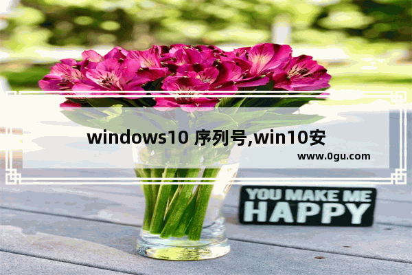 windows10 序列号,win10安装序列码