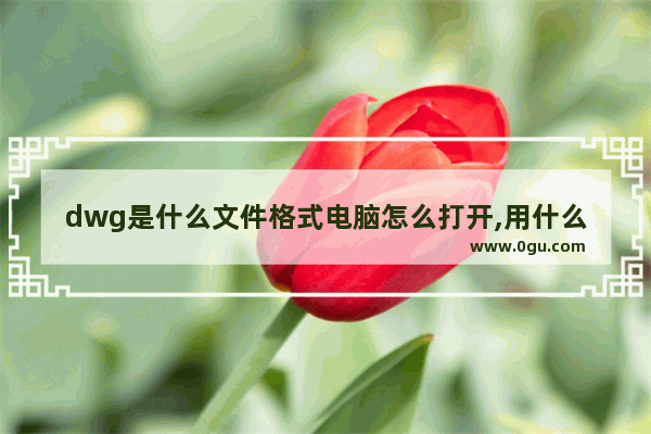 dwg是什么文件格式电脑怎么打开,用什么可以打开dwg格式文件