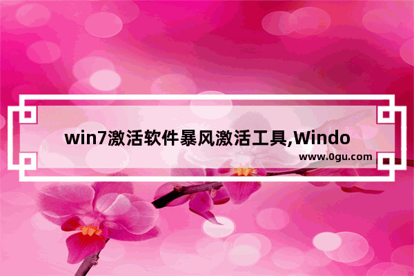 win7激活软件暴风激活工具,Windows7激活工具下载