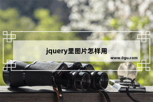 jquery里图片怎样用