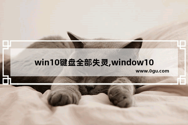 win10键盘全部失灵,window10 键盘失灵