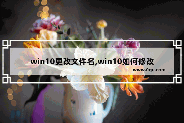 win10更改文件名,win10如何修改文件名