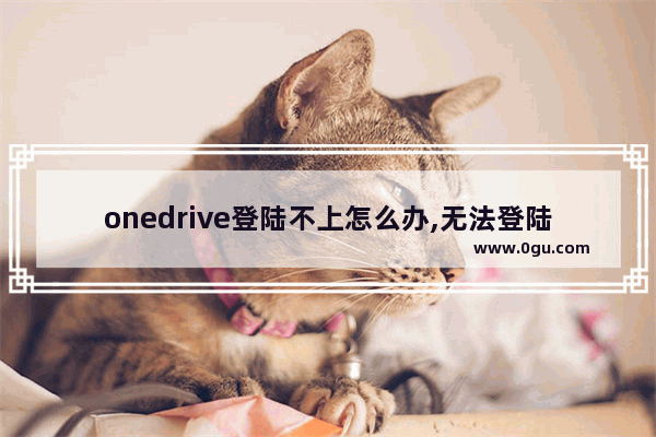 onedrive登陆不上怎么办,无法登陆onedrive怎么回事