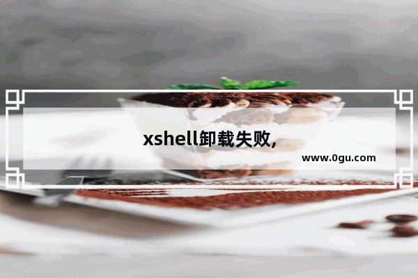 xshell卸载失败,