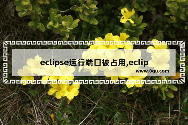 eclipse运行端口被占用,eclipse运行jsp报错端口号被占用