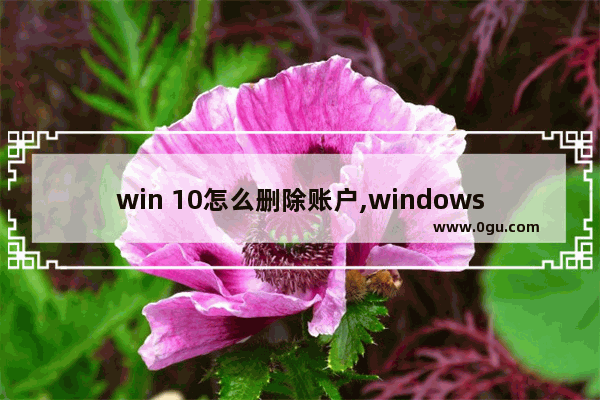 win 10怎么删除账户,windows11怎么退出账号