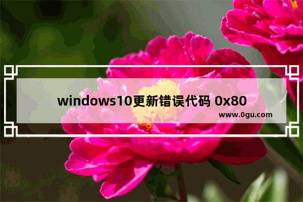 windows10更新错误代码 0x800f081f,win10更新错误代码0x800f0922