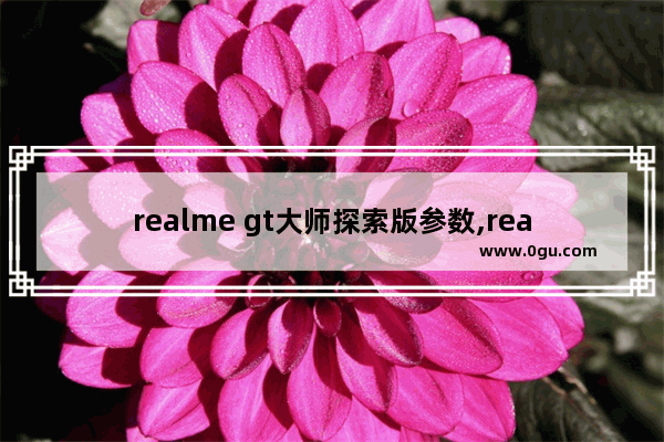 realme gt大师探索版参数,realmegt大师探索版机身尺寸