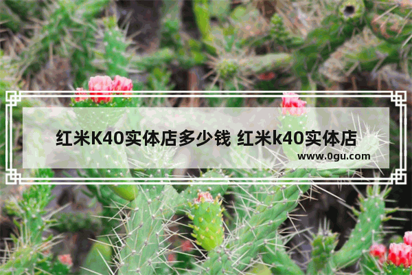 红米K40实体店多少钱 红米k40实体店多少钱7月