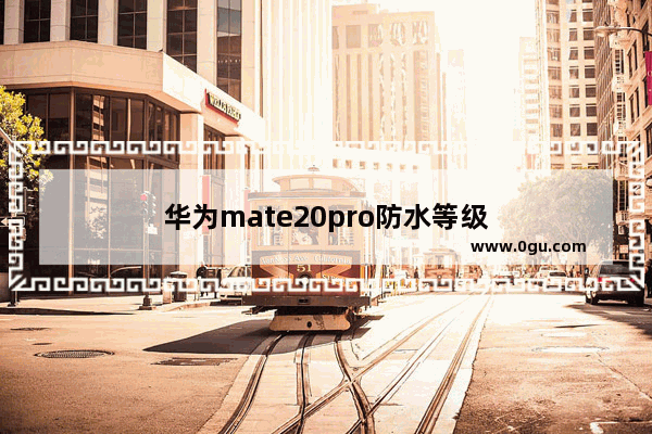 华为mate20pro防水等级