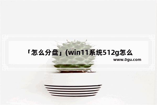 「怎么分盘」(win11系统512g怎么分盘联想)