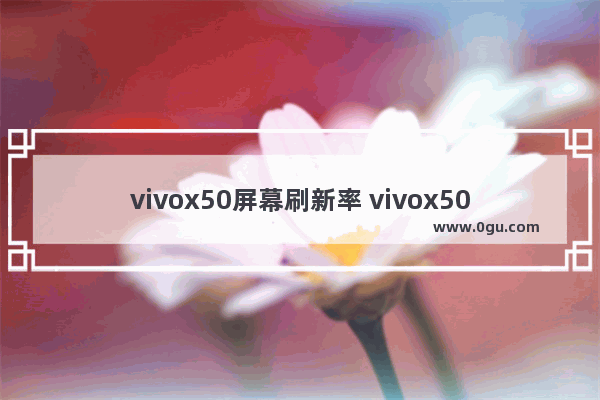 vivox50屏幕刷新率 vivox50屏幕刷新率怎么调