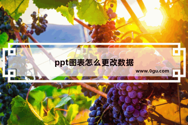 ppt图表怎么更改数据