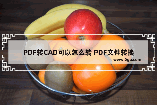 PDF转CAD可以怎么转 PDF文件转换为CAD格式