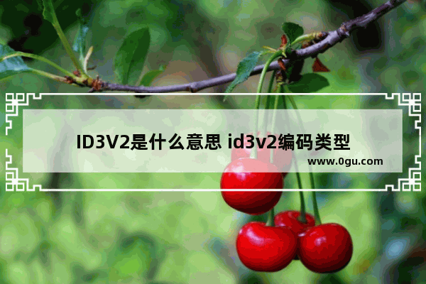 ID3V2是什么意思 id3v2编码类型是什么