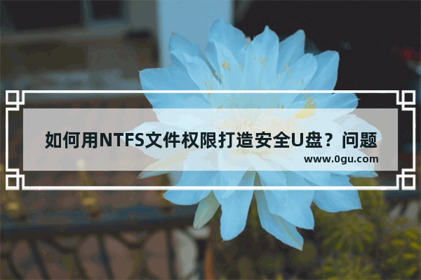 如何用NTFS文件权限打造安全U盘？问题详解