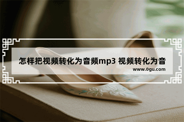 怎样把视频转化为音频mp3 视频转化为音频的软件